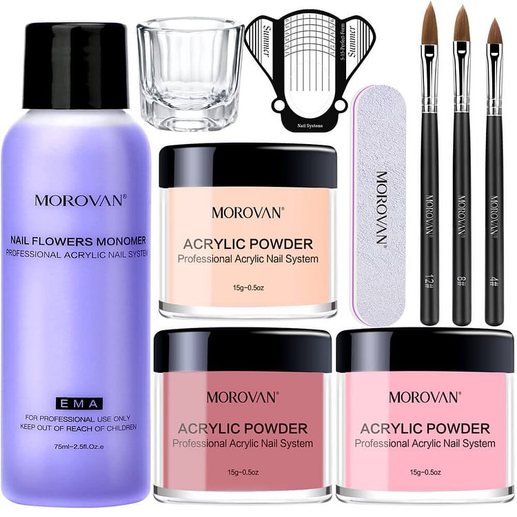 Morovan Acrylic Nail Kit S25
