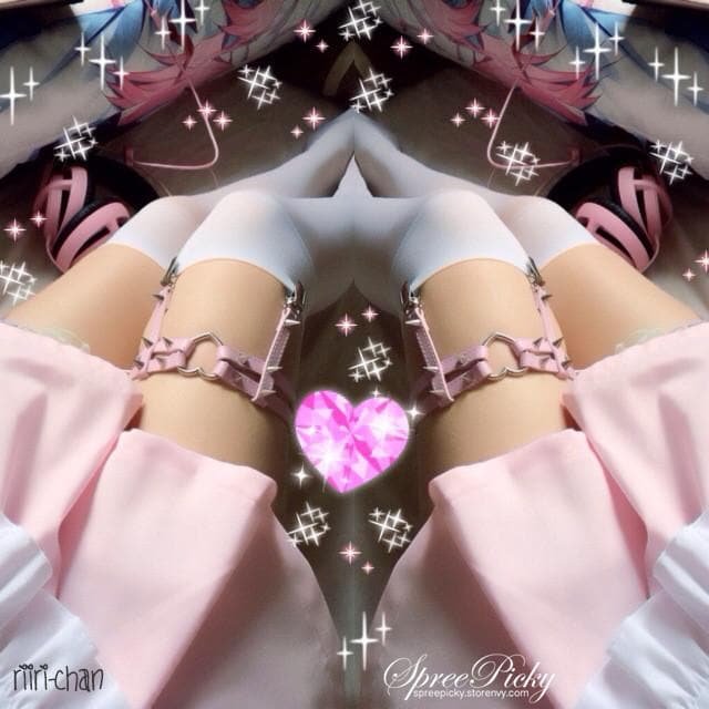 Sweet Killer Punk Heart Hollow Out Garter SP130321