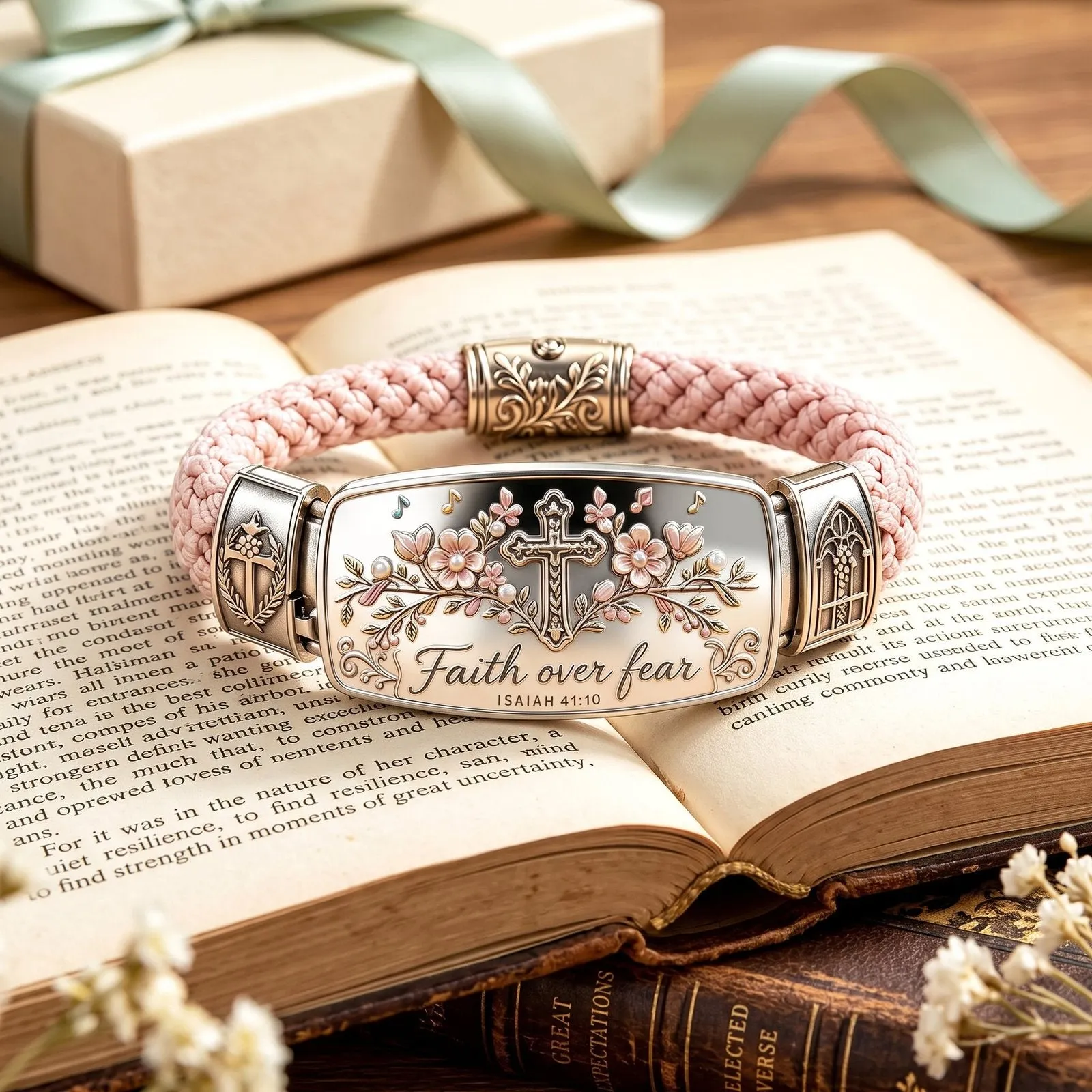 ✝️ Faith Over Fear Bracelet💎