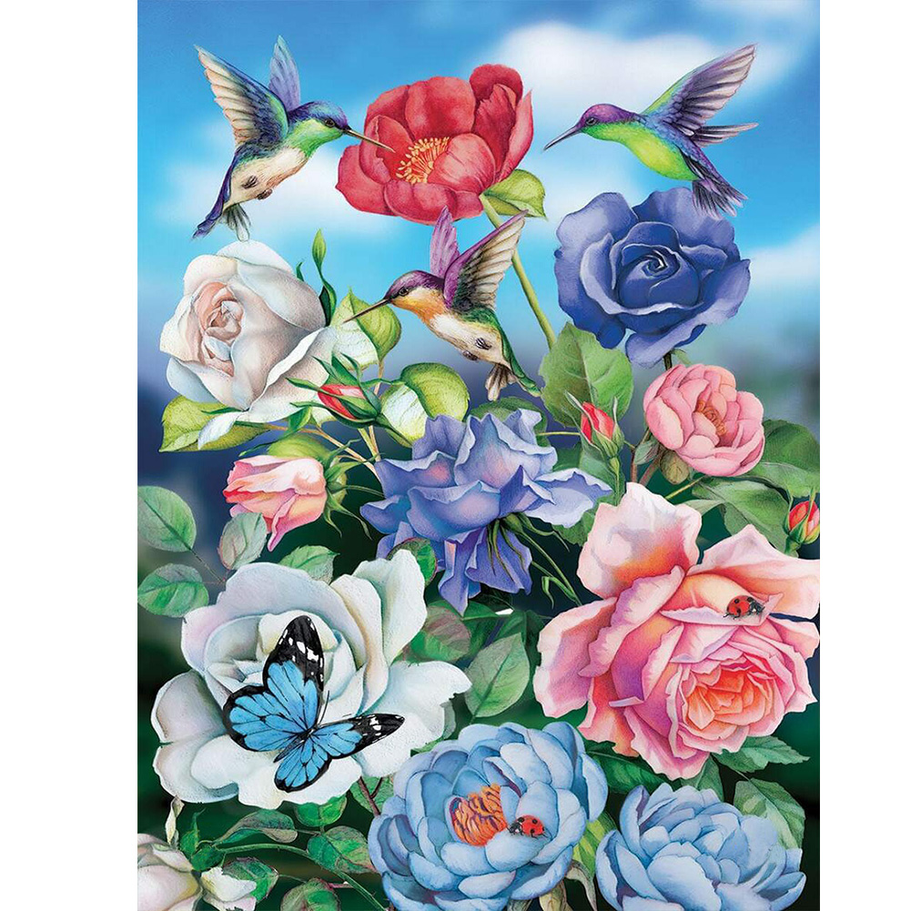 Bird Color Flowers - Round Drill Diamond Painting - 30*40CM, Round diamond 30*40cm, 501 Original
Bird Color Flowers - Round Drill Diamond Painting - 30*40CM, Round diamond 30*40cm, 501 Original