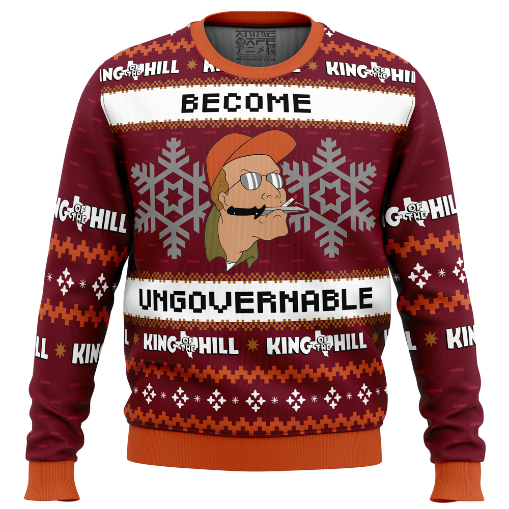 King of the hill christmas sweater best sale