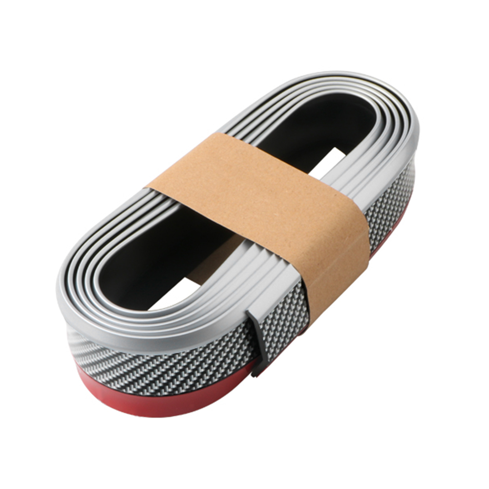 2.5m Rubber Car Front Bumper Protector Lip 3D Carbon Fiber Look Body Kit, Blue, 501 Original
2.5m Rubber Car Front Bumper Protector Lip 3D Carbon Fiber Look Body Kit, Blue, 501 Original