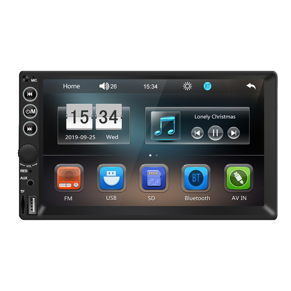 2 DIN Head Unit 7 inch TFT Touch Screen USB AUX-In FM Radio Auto Stereo, 501 Original 
2 DIN Head Unit 7 inch TFT Touch Screen USB AUX-In FM Radio Auto Stereo, 501 Original