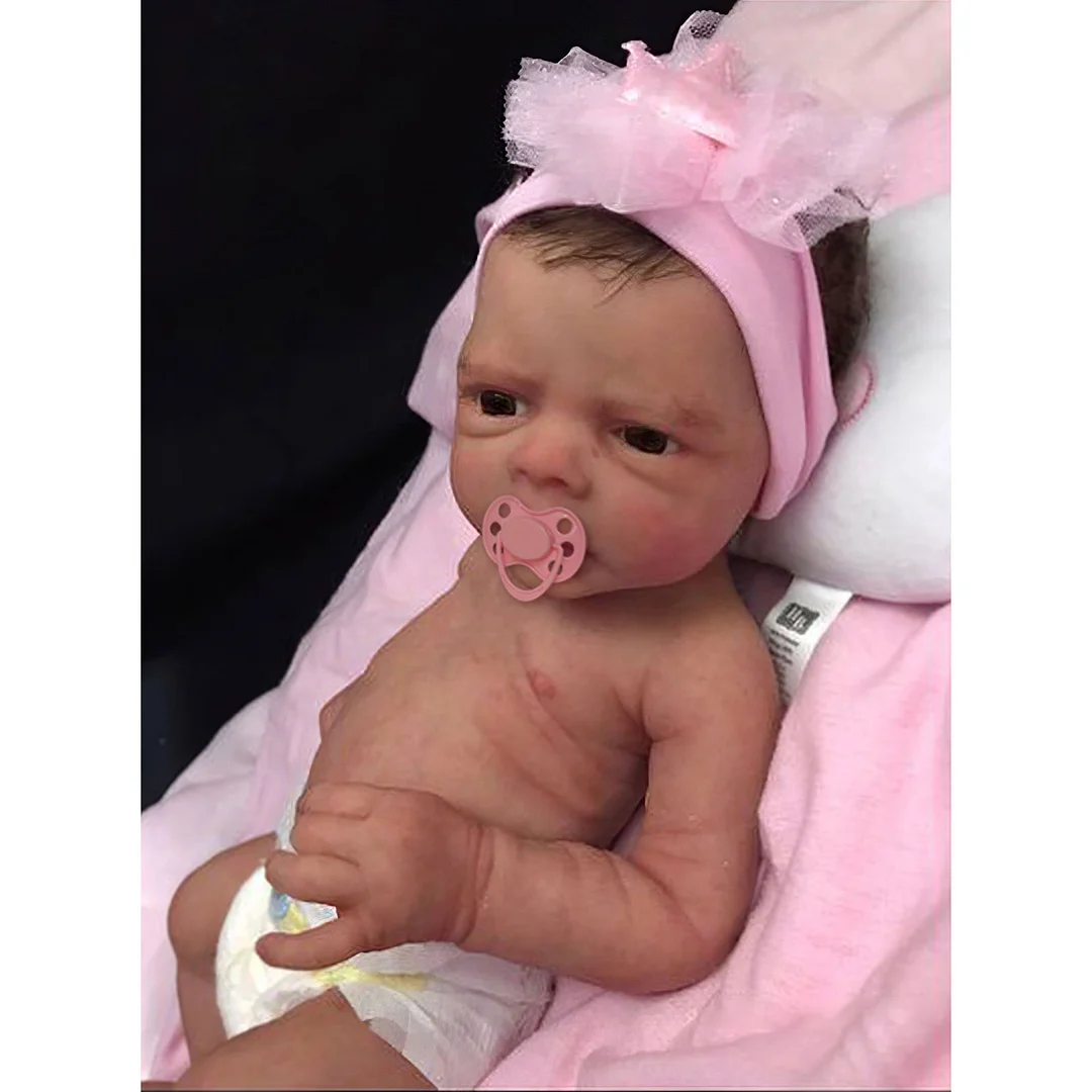 20''Realistic Reborn Newborns Girl Silicone Vinyl Body Baby Doll Named Journee With Blonde Hair -Creativegiftss® - [product_tag] RSAJ-Creativegiftss®