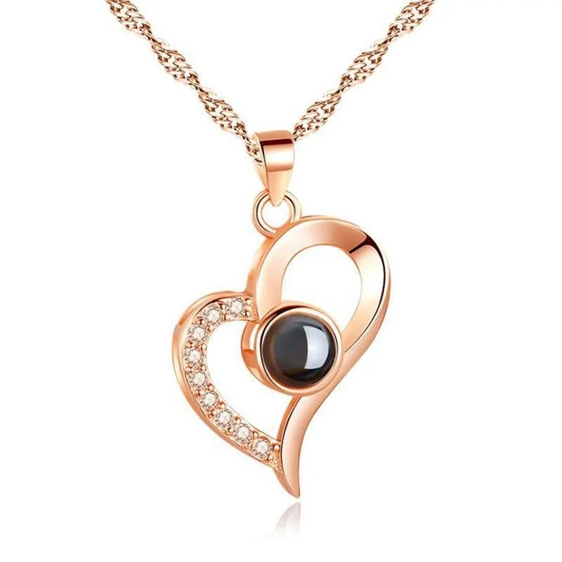 Wear Felicity Necklace Personalized Heart Photo Necklace Please upload your photo first, and then place an order, we will send it to you after making it