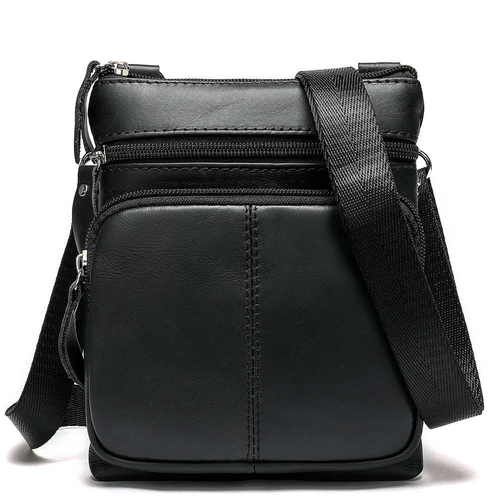 Men's Genuine Leather Retro Shoulder Bag | ARKGET