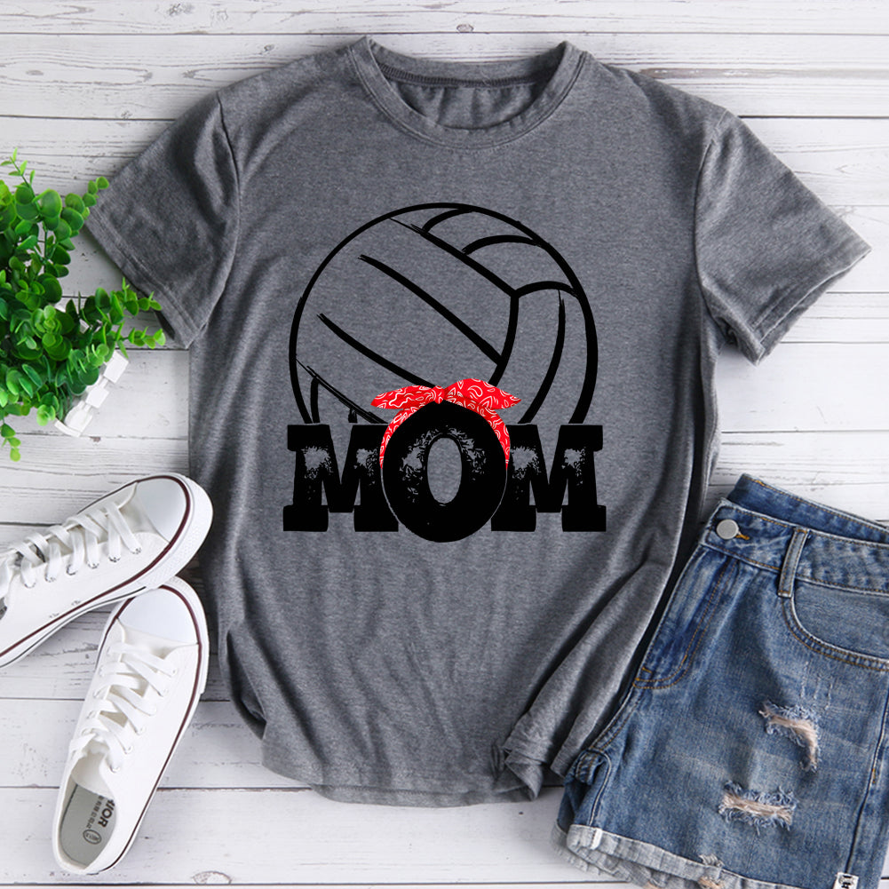 Volleyball mom T-Shirt-07652-Guru-buzz
