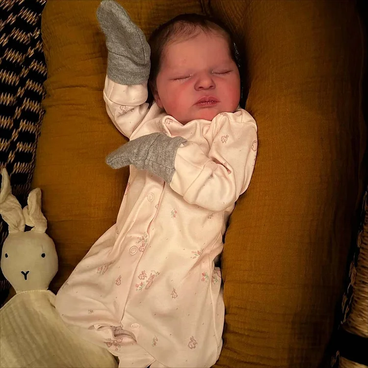  20" Truly Reborn Baby Girl Newborn Sleeping Doll Named Ilita - Reborndollsshop®-Reborndollsshop®