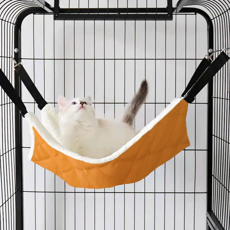 Adjustable Cat Cage Hanging Resting Hammock Cat Bed 1