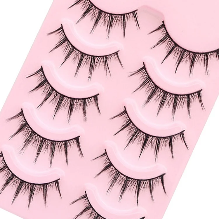 5 Pairs Hard Stem Eyelashes
