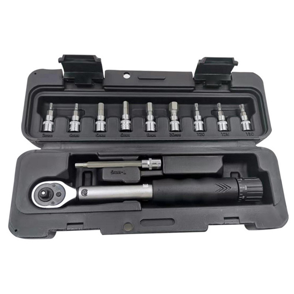 11pcs 1/4 inch Drive 2-14Nm Adjustable Torque Wrench Bike Repair Tool Kit, 501 Original
11pcs 1/4 inch Drive 2-14Nm Adjustable Torque Wrench Bike Repair Tool Kit, 501 Original