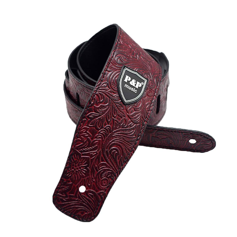 Waterproof Leather Electric Guitar Belt Embossed Bass Strap (Wine Red), 501 Original
Waterproof Leather Electric Guitar Belt Embossed Bass Strap (Wine Red), 501 Original