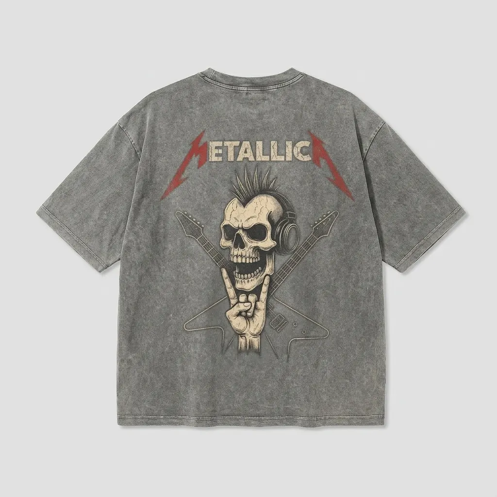 Unisex Vintage Music T-Shirt
