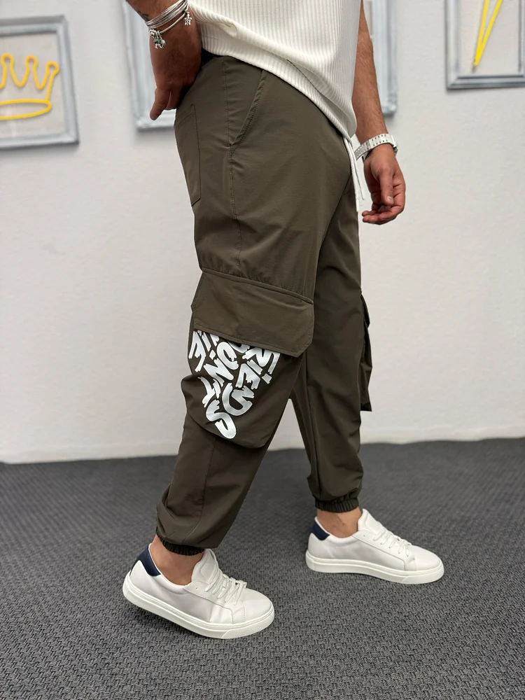 Printed Men's Work Pants