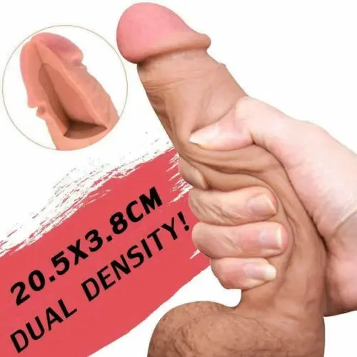 pornhint Pornhint ULTRA-Realistic-Dildo-Suction-Cup-Anal-Vagina-Sex-Toy-for-Women-No-Vibrator