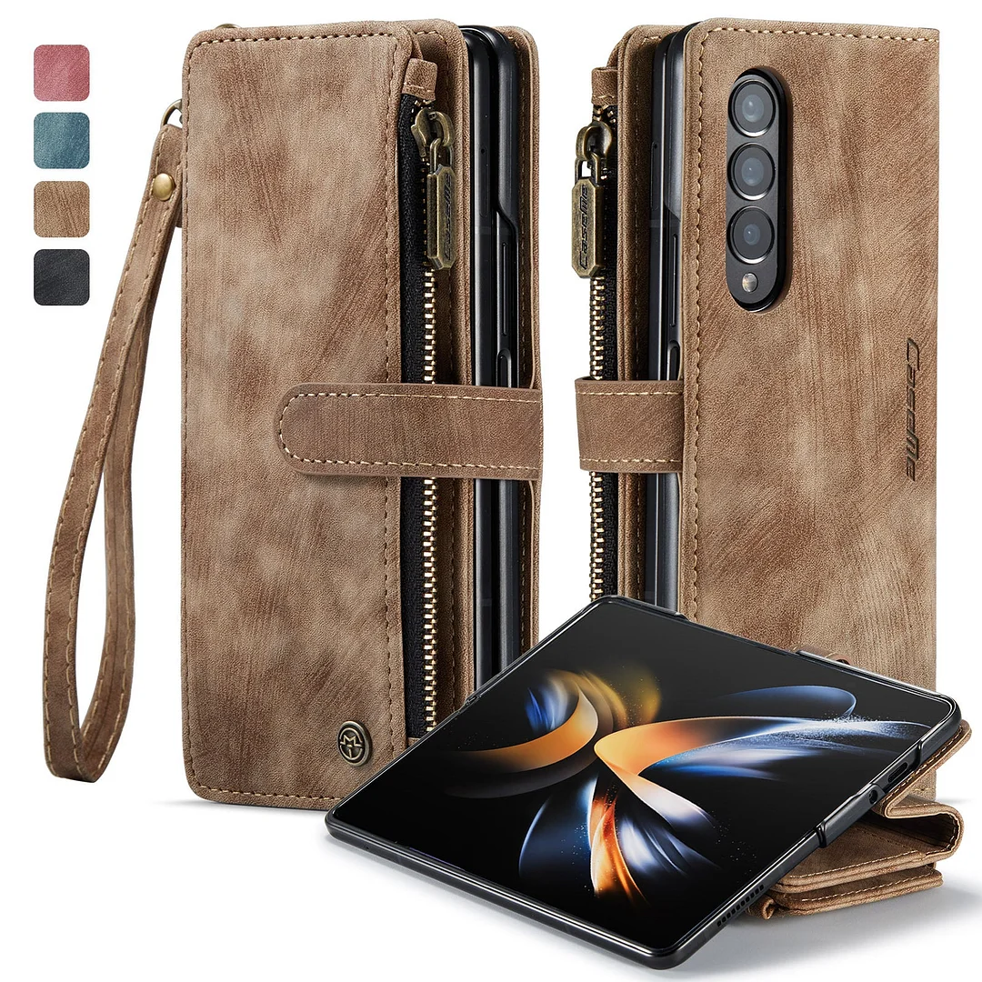 Suitable For Samsung  ZFold3/4 Multi-Function Wallet Phone Case