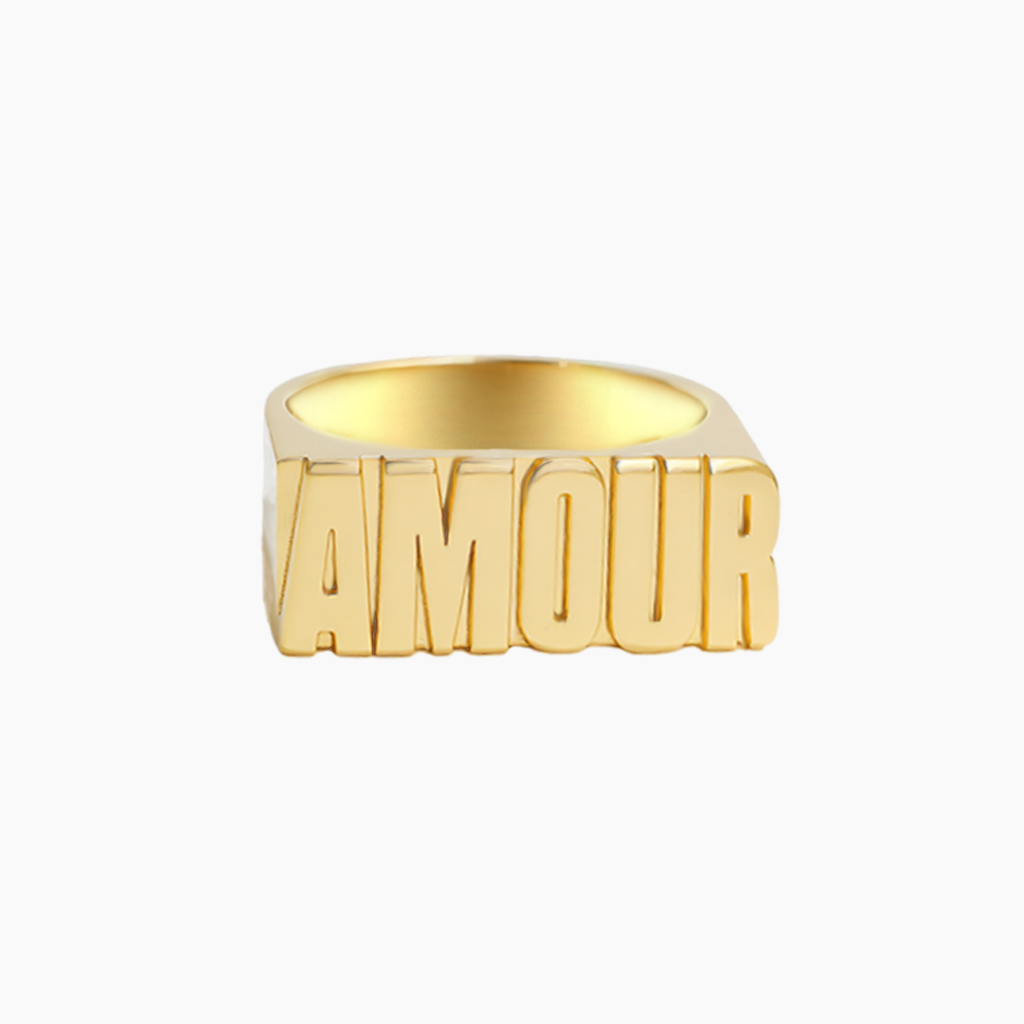 Custom Name Ring