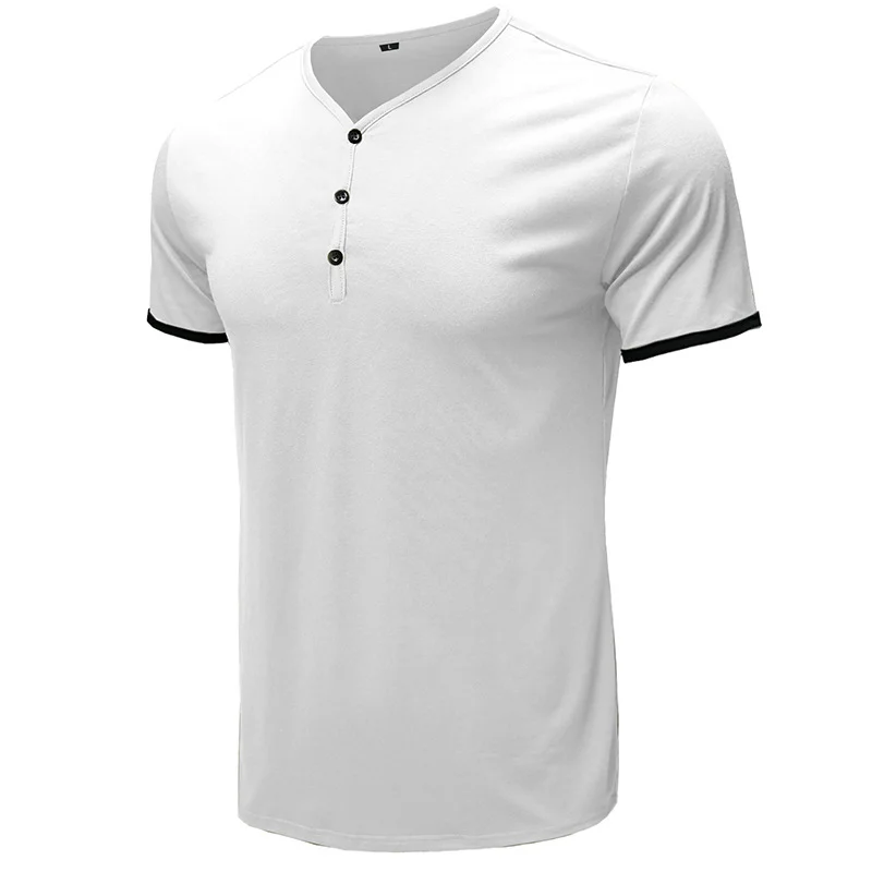 Letclo™ Mens Casual Slim Fit Short Sleeve T-Shirt letclo Letclo