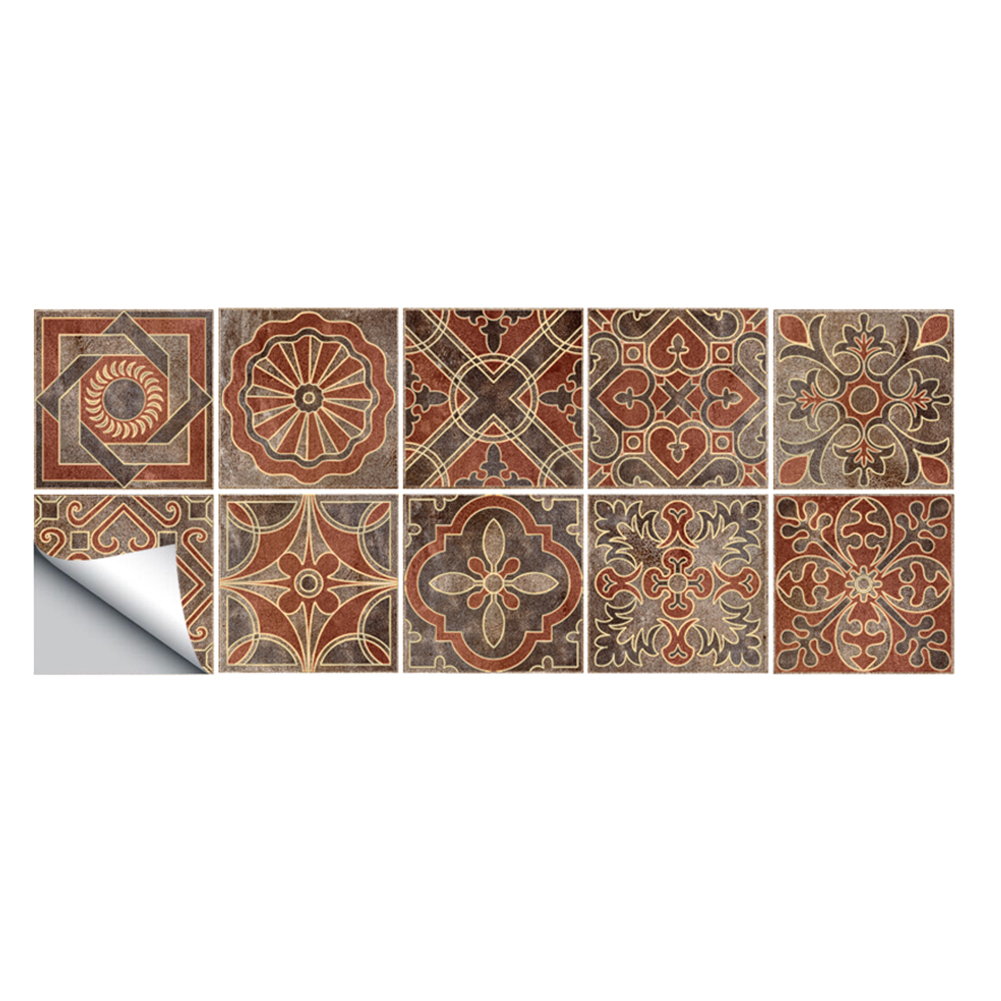 10pcs/set Retro 3D Flower Pattern Wall Tile Stickers Waterproof Floor Decal, Ts224, 501 Original
10pcs/set Retro 3D Flower Pattern Wall Tile Stickers Waterproof Floor Decal, Ts224, 501 Original