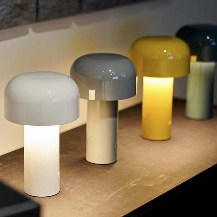 LED Creative Mushroom Rechargeable Table Lamp socialshop