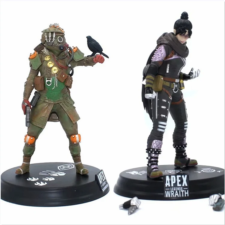 Apex legends Wraith / Bloodhound PVC Figure Collectible Model Toy Garage Kit