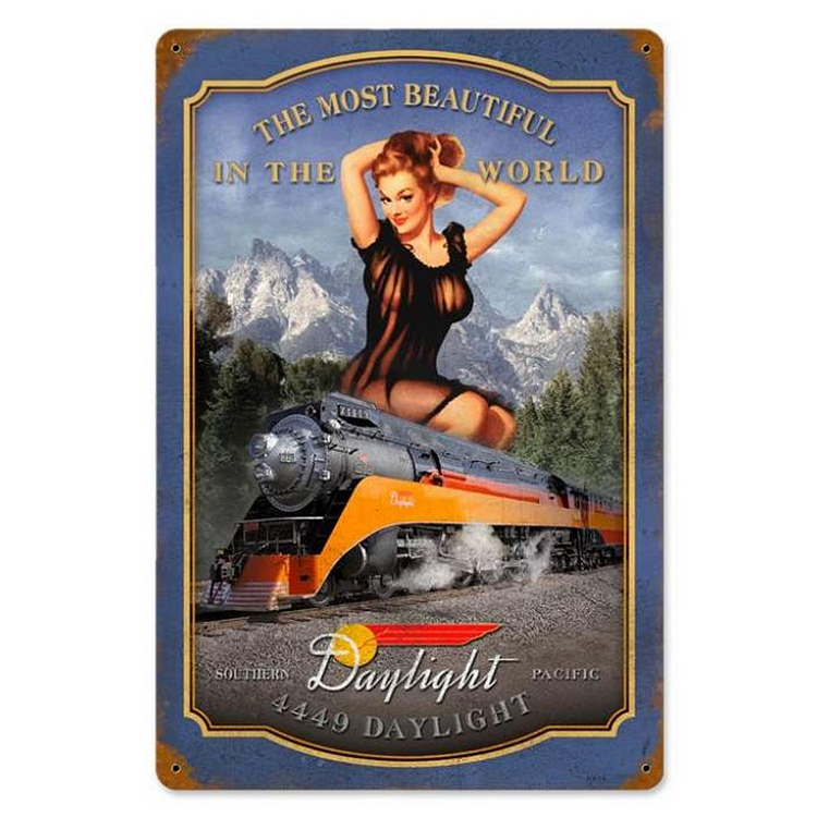 Pin Up Girl- Vintage Tin Signs/Wooden Signs - 20*30cm/30*40cm