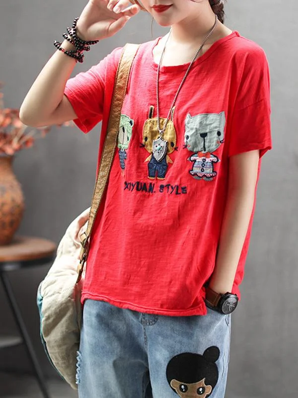 Lovely Stamped T-shirts