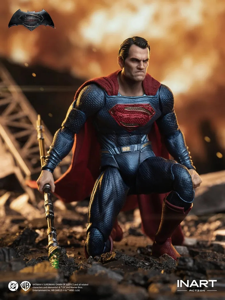 INART - Batman v Superman: Dawn of Justice - Superman Action Figure Hg M0005 (Licensed)-