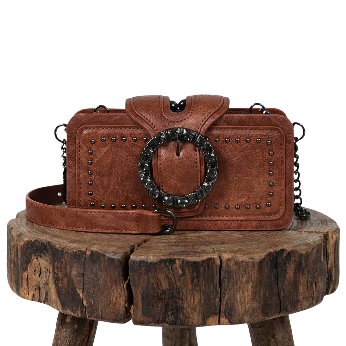 Closing Sale | Margherita’s Studded Buckle | Clutch