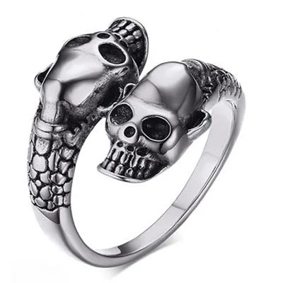 Adjustable Skull Ring