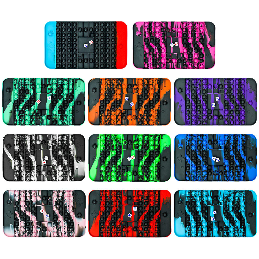 Silicone Checkerboard Push Bubble Toys Autism Needs Reliver Stress Toys, 501 Original
Silicone Checkerboard Push Bubble Toys Autism Needs Reliver Stress Toys, 501 Original