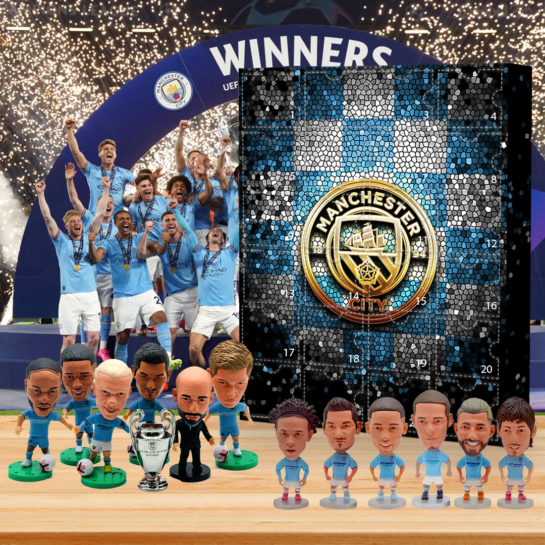 Manchester City Advent Calendar The One With 24 Little Doors