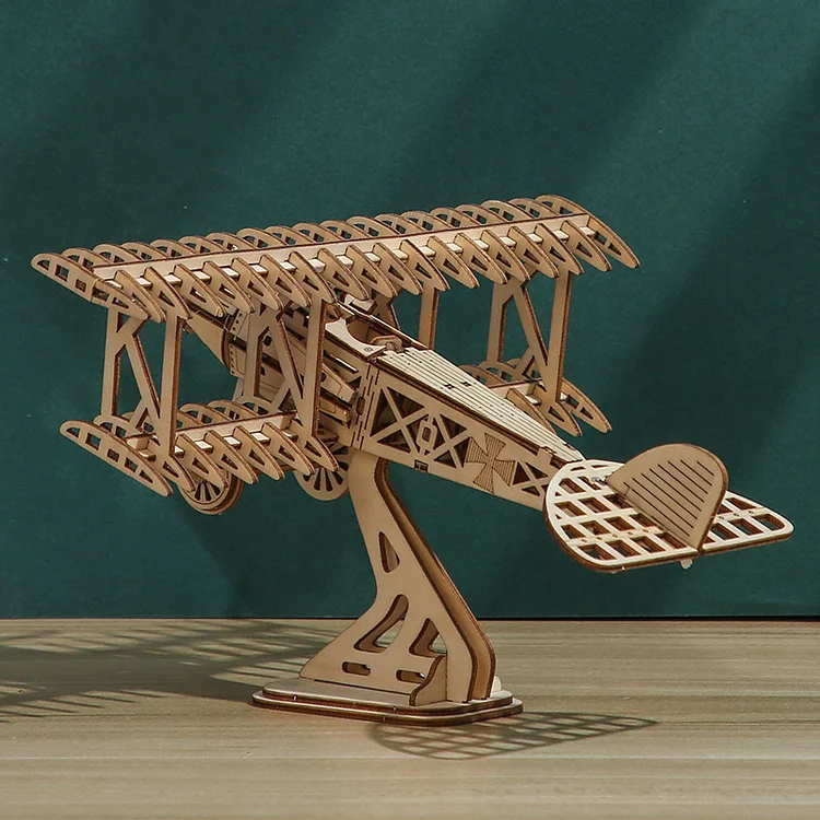 Aircraft 3D Wooden Puzzle