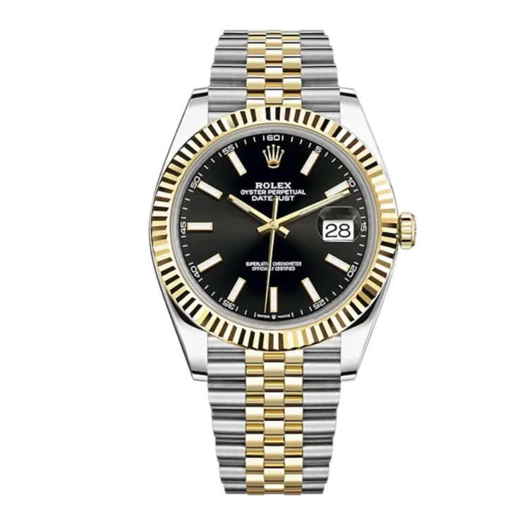 Rolex Datejust 41 Two Tone Oystersteel and yellow gold Black Dial 126333-0014