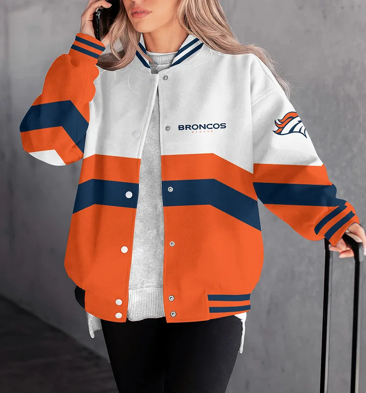 Denver Broncos Women Limited Edition   Full-Snap  Casual Jacket