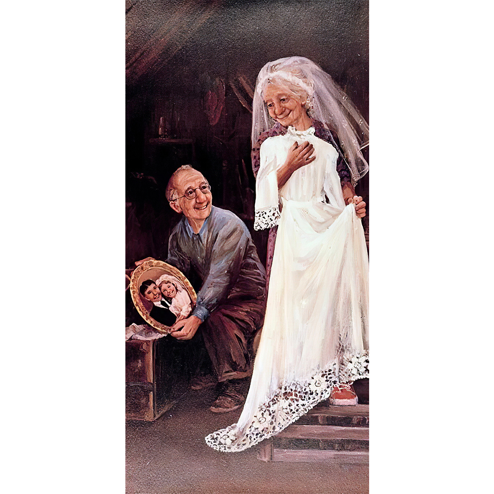 Oil Painting Old Couple - Round Drill Diamond Painting - 30*60CM (Big Size), 501 Original
Oil Painting Old Couple - Round Drill Diamond Painting - 30*60CM (Big Size), 501 Original