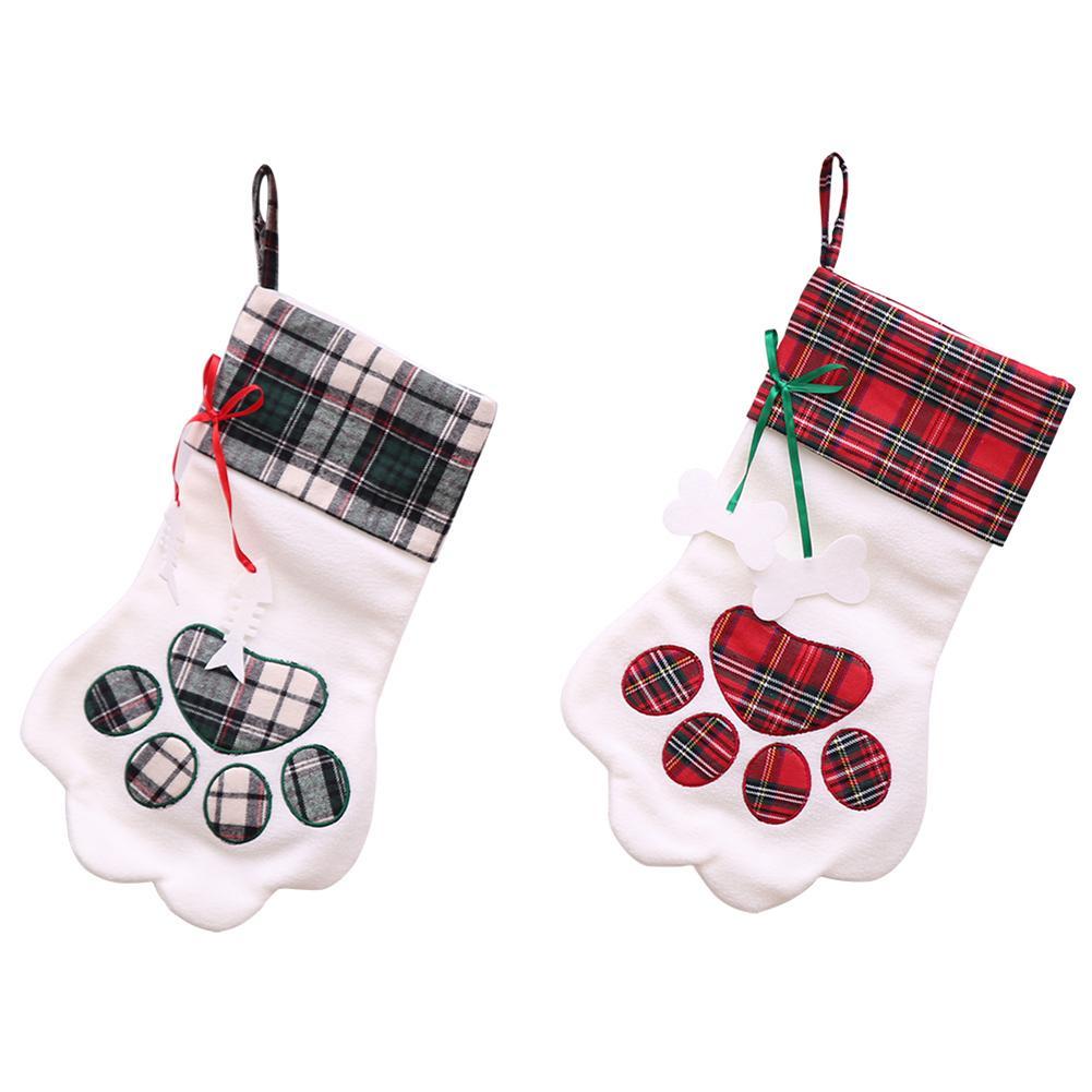 Christmas Stocking Dog Cat Paw Socks Candy Bag Gift Pouch Xmas Tree Decor, Red, 501 Original
Christmas Stocking Dog Cat Paw Socks Candy Bag Gift Pouch Xmas Tree Decor, Red, 501 Original