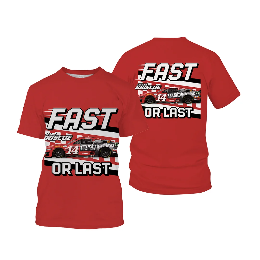 Fast Or Last Full Printed T-shirt - Devcarry