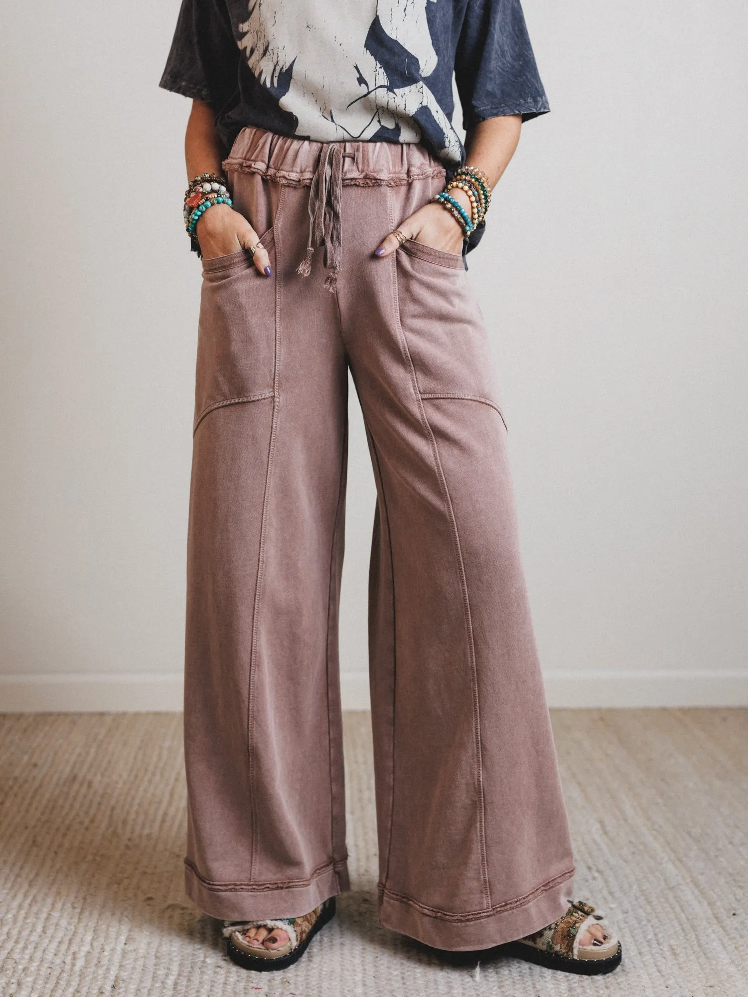 Soft Comfort Lounge Pants - Hazelnut