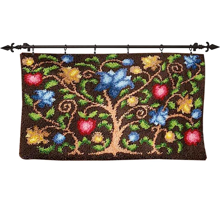 Large Size-Tree of Life Rug Latch Hook Kits for Beginners veirousa