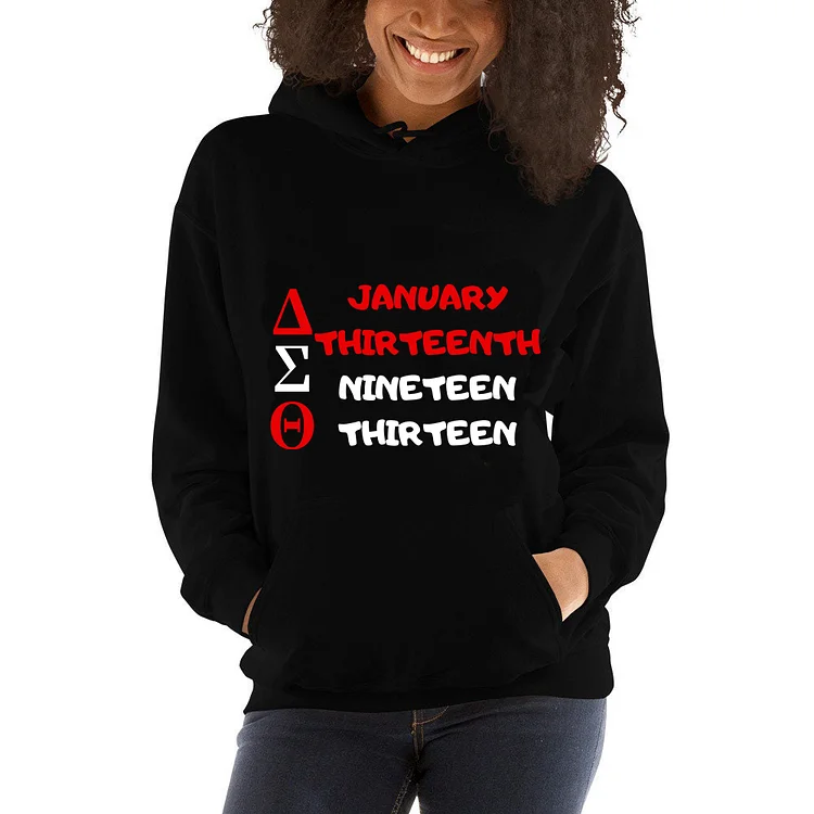 ΔΣΘ January Hoodie and Sweatshirt