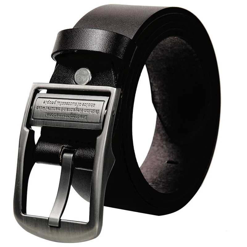 Men's Casual Retro Pin Buckle PU Leather Belt-inspireuse