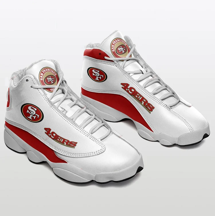San Francisco 49ers Printed Unisex Basketball Shoes