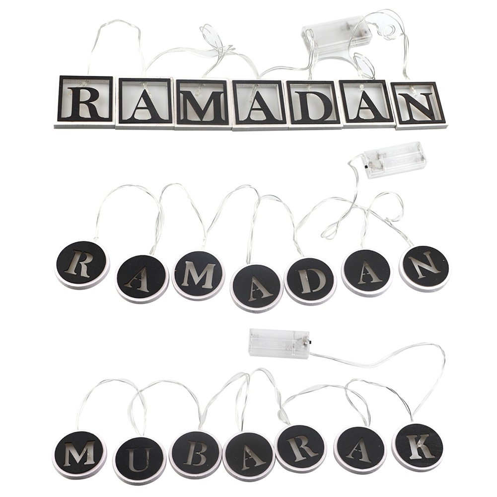 Islamic Eid Ramadan Muslim Wood LED String Light Decor Hang Ornament Lamp, Jm01894, 501 Original
Islamic Eid Ramadan Muslim Wood LED String Light Decor Hang Ornament Lamp, Jm01894, 501 Original