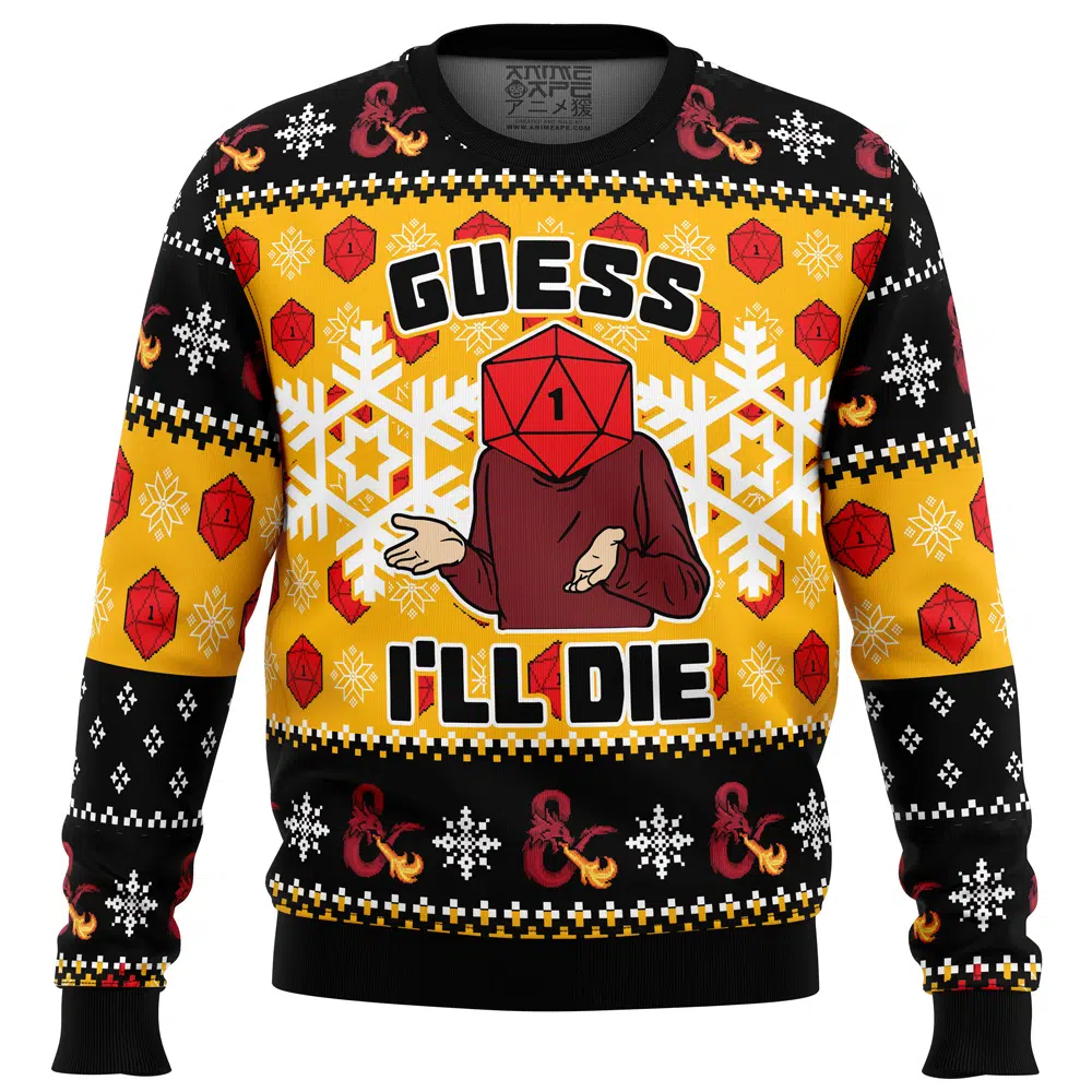 Dungeons and dragons ugly sweater best sale