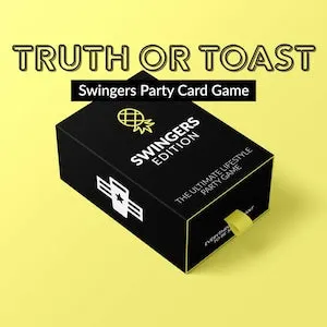 pornhint Pornhint Truth or Toast | Swingers Card Game for Adults, Date Night, Couples, Sexy Adventures + Lifestyle Parties