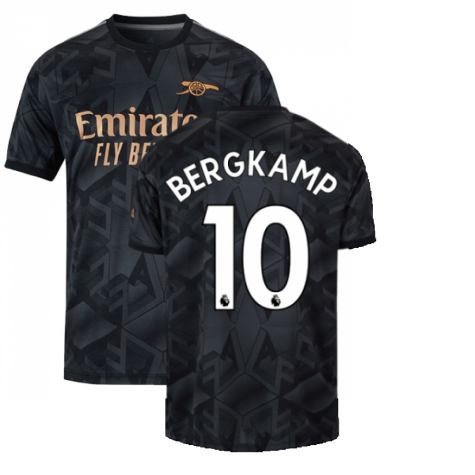 Arsenal Dennis Bergkamp 10 Away Shirt Kit 2022-2023