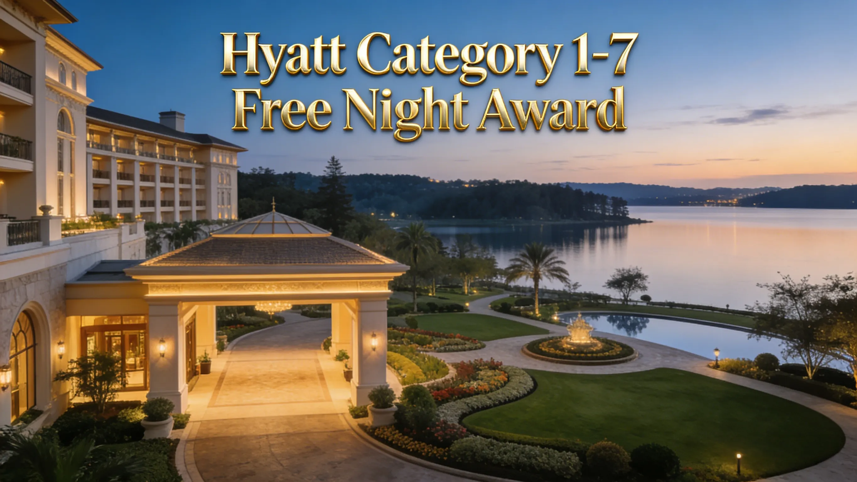 mytripsup The Ultimate Guide to the Hyatt Category 1-7 Free Night Award: How to Redeem for a Luxury Experience mytripsup