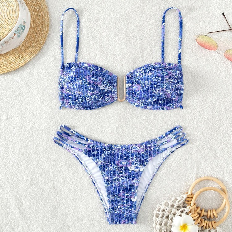 Jasmine Floral Bikini Set