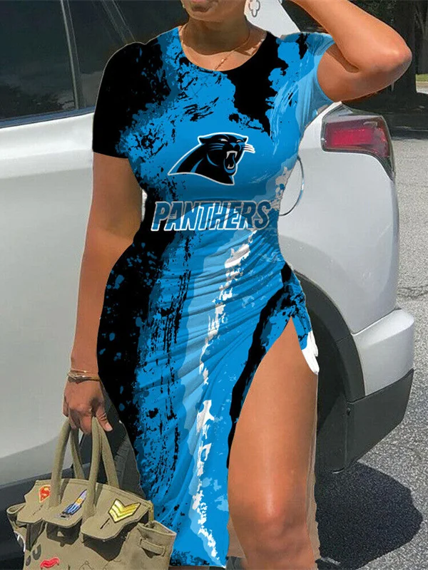 Carolina Panthers
Women's Slit Bodycon Dress